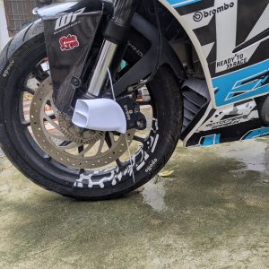 ktm rc 390 brake duct zip tie