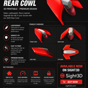 ChatGPT Image Apr 30, 2026, 10_48_35 AM DUCATI 2025 REAR COWL 3D PRINTABLE