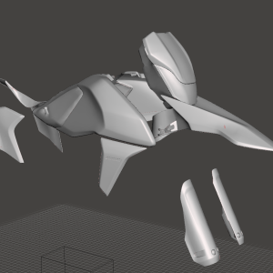 DUCATI HYPERMOTARD FULL 3D PRINTABLE BODYKIT (15PARTS)
