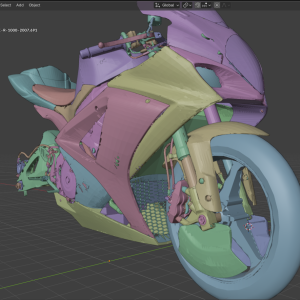 Suzuki GSXR 1000 K7 K8 3D Printable Rotor Cover Disc Aero – Front Brake Rotor Disc Cover