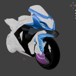 v3 Suzuki GSX-R1000 (2012–2016) Winglets | Aerodynamic Fairing Wings | 3D Printable STL