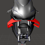 CBR 1000rr 2008-2011 wings/winglets/spoiler/aleron VERSION-2.0